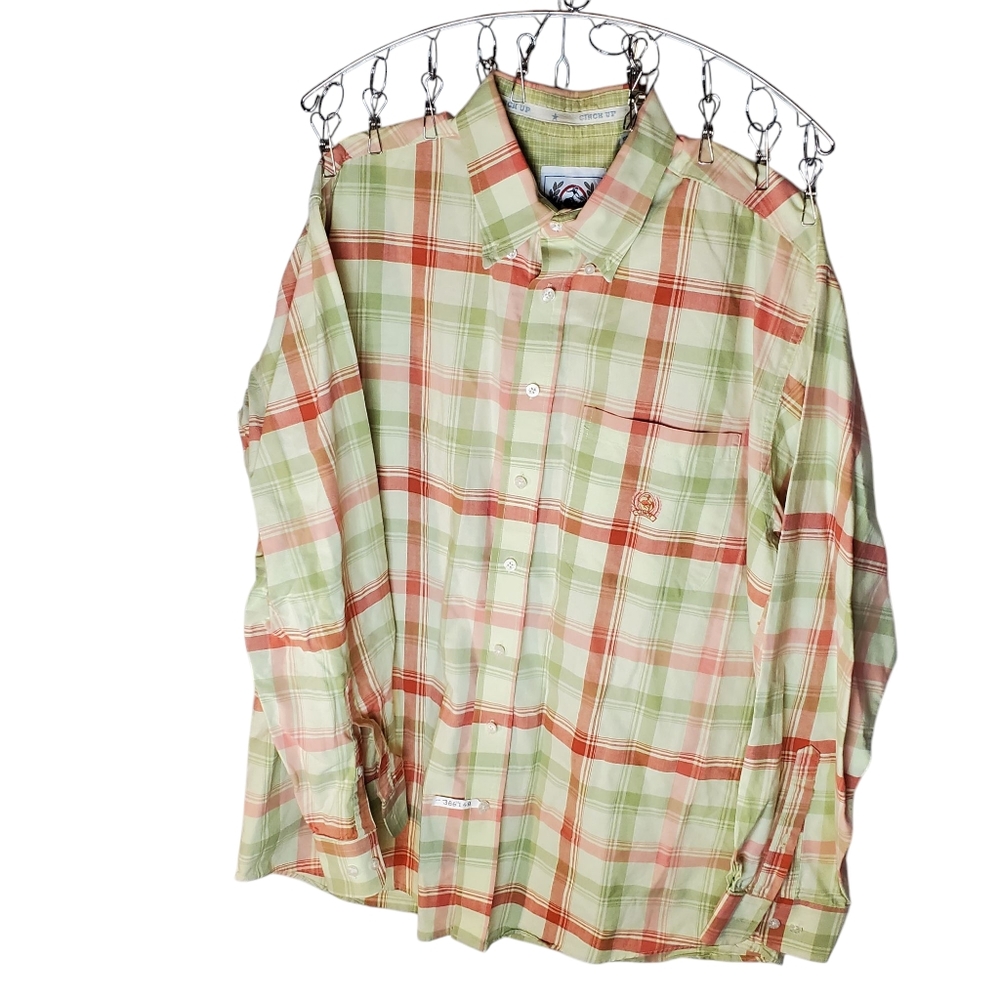 Cinch brand button down size L